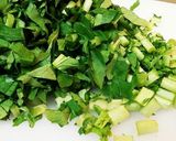 大根菜としらす干しの炒め煮作り方1写真