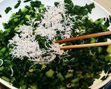 大根菜としらす干しの炒め煮作り方3写真