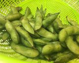 鮭とサツマイモと枝豆の炊き込み御飯作り方3写真
