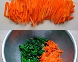 ほうれん草と豆腐のナムル風サラダ作り方3写真