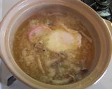 簡単♡うどんスープで卵しめじ雑炊♪作り方6写真
