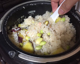 鮭とサツマイモと枝豆の炊き込み御飯作り方7写真
