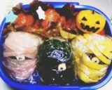 ハロウィン★かぼちゃのクリチ茶巾サラダ作り方13写真