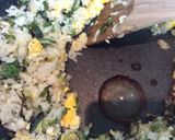 ねぎの青い所と卵だけのチャーハン作り方8写真