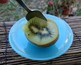 ビタミンデザート✨キーウィの食べ方作り方3写真