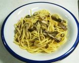 しらすタップリ！ きのこのパスタ作り方6写真