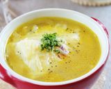 餅入りとろうま♪カレーグラタンスープ作り方5写真