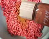 ハンバーグミートソース春巻き作り方1写真