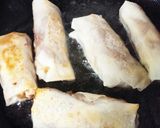ハンバーグミートソース春巻き作り方4写真