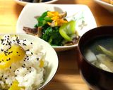 秋のごちそう。わが家の、さつまいもごはん作り方11写真