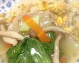 簡単☆野菜たっぷり豚肉あんかけチャーハン作り方9写真