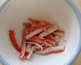 簡単美味♫カニカマ丼甘酢あんのせ作り方1写真