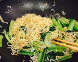 小松菜としらすの焼きそば☆作り方7写真