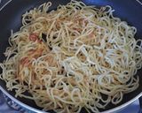 ウマ辛♪鶏ニラあんかけ焼きそば作り方4写真