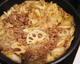 きのこと根菜のすき焼き風煮作り方7写真