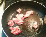 サツマイモと豚肉の味噌煮作り方3写真