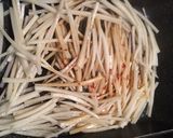 節約！大根きんぴら作り方3写真