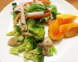 鶏モモウコン炒め(おいしくダイエット中)作り方5写真