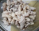 簡単！美味しい豚モツと鶏キンカンの煮込み作り方3写真