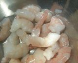 えびとトマトのスパゲティ作り方1写真