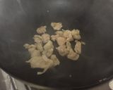 絶品おつまみ！鶏皮キムチ作り方1写真