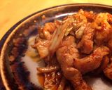 絶品おつまみ！鶏皮キムチ作り方3写真