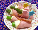時短！アスパラのハムチーズ巻き♪作り方5写真