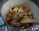 野菜と友達♪具だくさんワンポットパスタ作り方6写真