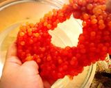 生筋子からの〜いくら醤油漬け♪ 下拵え作り方5写真