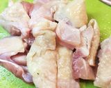 蕪とチキンの香ばし醤油炒め。作り方2写真