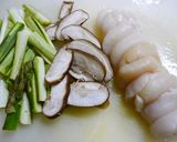 レンジで簡単！ホタテのわさび煮作り方1写真