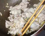 はやと瓜と豚肉の中華炒め作り方3写真