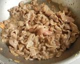 豚肉のにんにくしょう油で簡単★ケーキ寿司作り方5写真