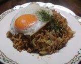 アジア風インスタント焼きそば作り方6写真