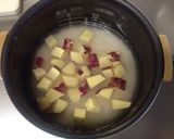 さつまいもおこわ(うす味)作り方2写真
