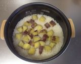 さつまいもおこわ(うす味)作り方3写真