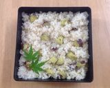 さつまいもおこわ(うす味)作り方5写真