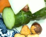 ぬか漬けのナッツ添え作り方1写真