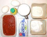 クリームチーズケーキ♪HM炊飯器クコの実作り方1写真