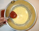 クリームチーズケーキ♪HM炊飯器クコの実作り方5写真