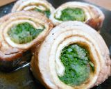 水菜たっぷり♡豚肉＆油揚げのロール巻き作り方9写真