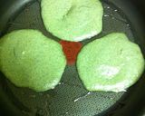おうちde和カフェ♪よもぎのパンケーキ作り方3写真