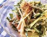 簡単に♡水菜と玉ねぎのオイマヨサラダ♡作り方5写真