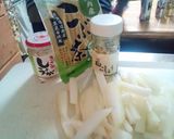 冬瓜と牛肉の柚子胡椒炒め。シメは出汁´ڡ作り方2写真
