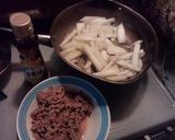 冬瓜と牛肉の柚子胡椒炒め。シメは出汁´ڡ作り方5写真