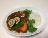 激辛牛スジカレー作り方1写真