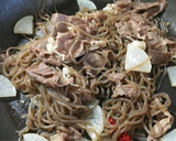 牛肉と大根と糸こんにゃくのすき焼風炒め作り方9写真