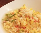 生姜香る♡蟹あんかけチャーハン♡作り方9写真