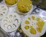ヘルシー粉豆腐！レンコンのはさみ揚げ作り方2写真