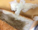 ミートソースとたまごのスタッフドバゲット作り方7写真